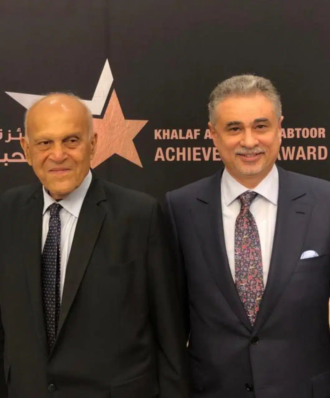 Dr Hani Sakla with Sir Magdi Yacoub