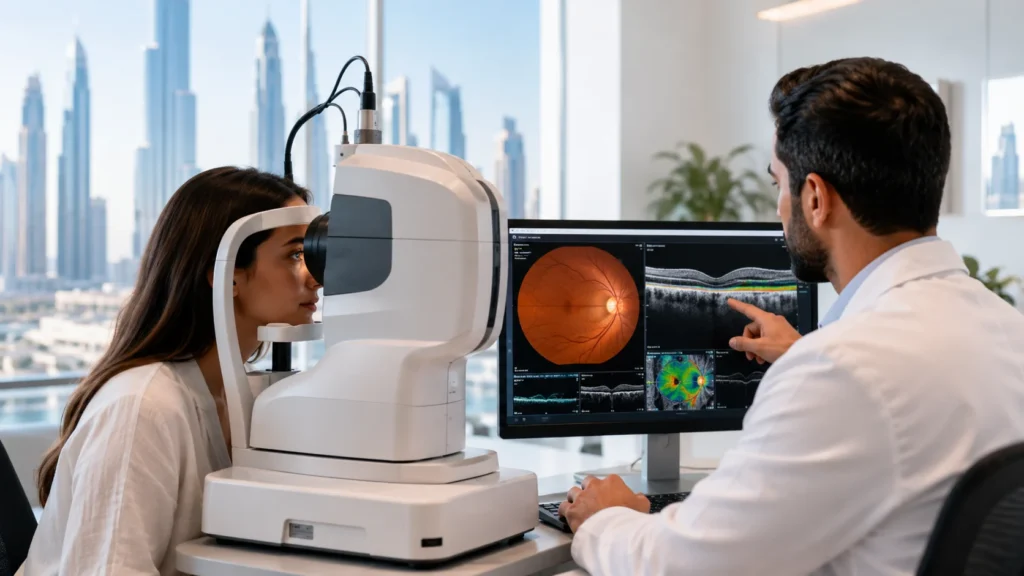 Flashes and floaters in Dubai at Ebsaar Eye Surgery Center