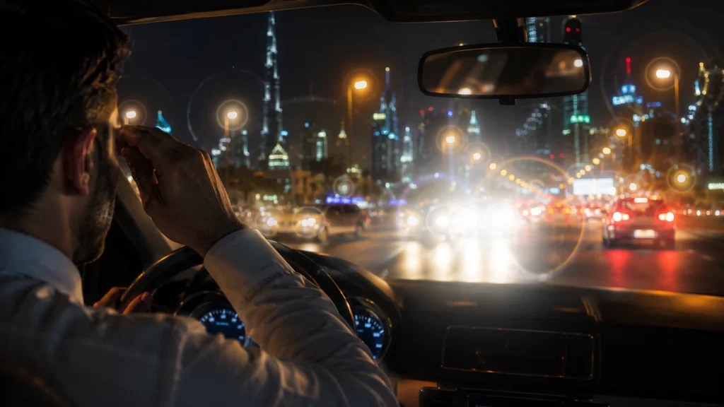 Night driving vision problems in Dubai at Ebsaar Eye Surgery Center