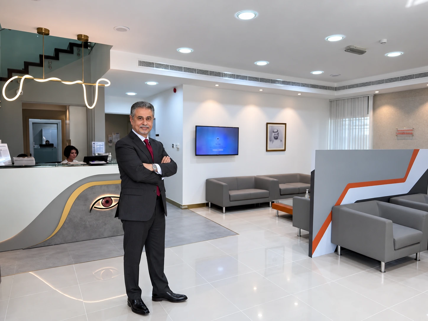 Prof. Dr. Hani Sakla at Ebsaar Eye Surgery Center Dubai